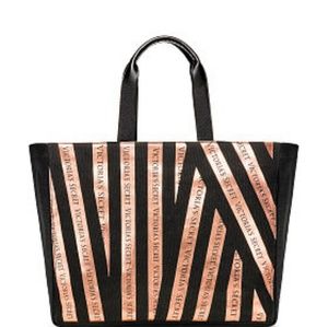 VICTORIA SECRET Seduction Rosegold & Black Tote
